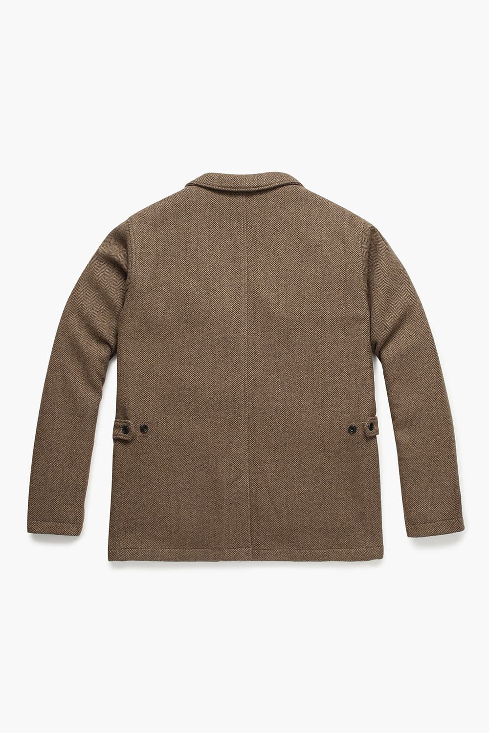 울 혼방 테일러드 브라운 캐주얼 자켓