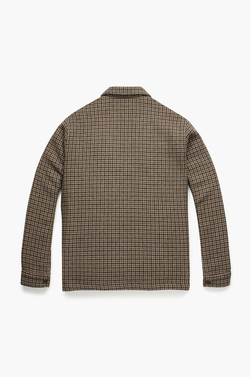 DAY 울 혼방 깅엄 체크 셔츠형 107 브라운 캐주얼 자켓