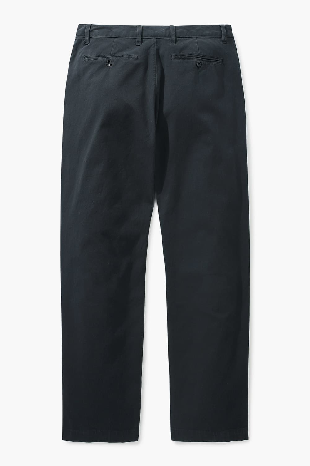 TYRON 코튼 세미와이드 104 다크네이비 캐주얼 팬츠