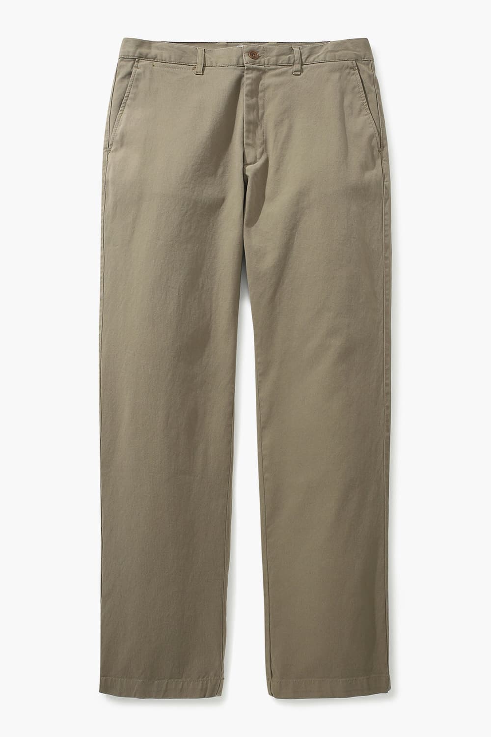 TYRON 코튼 세미와이드 104 베이지 캐주얼 팬츠