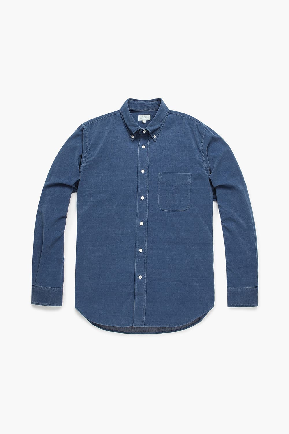 PITT 코튼 버튼 다운 카라 108 네이비 셔츠