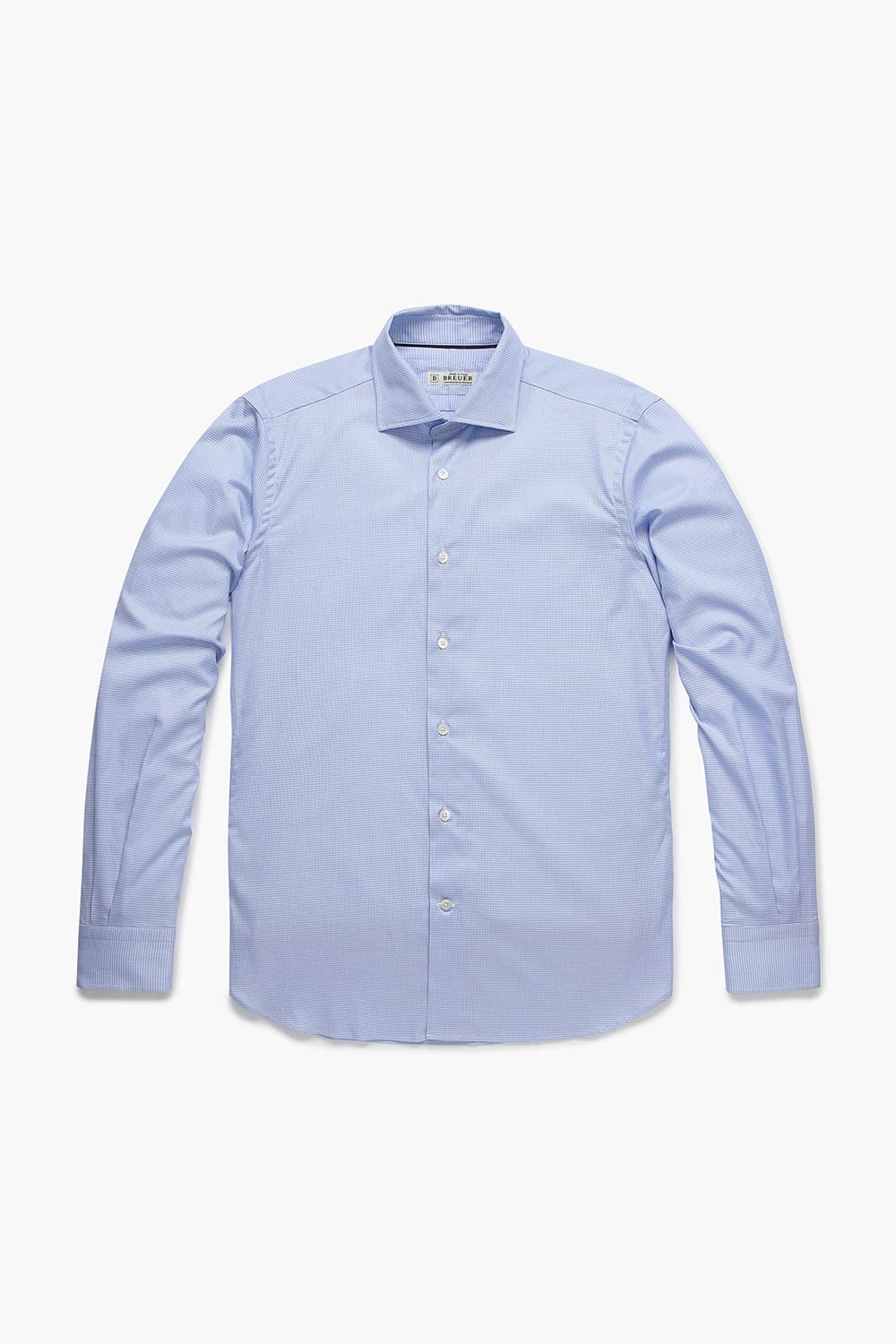 코튼 마이크로 하운드투스 303 블루 셔츠