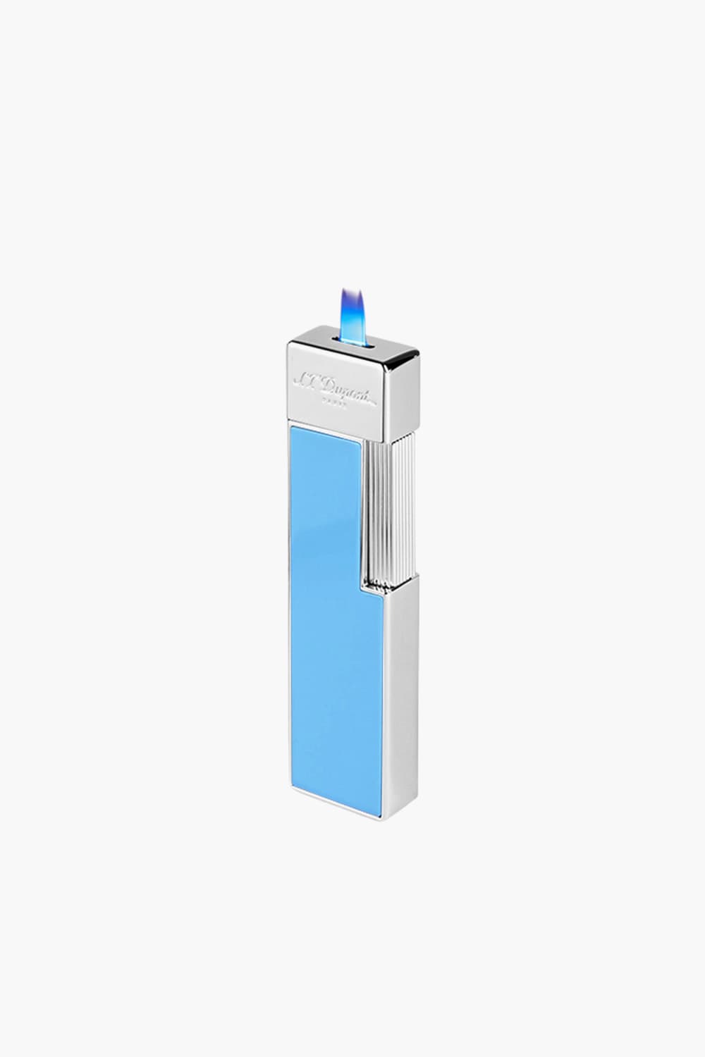 24 트위기 라이터 라이트블루 래커/크롬 CA030007Z 듀퐁 라이터