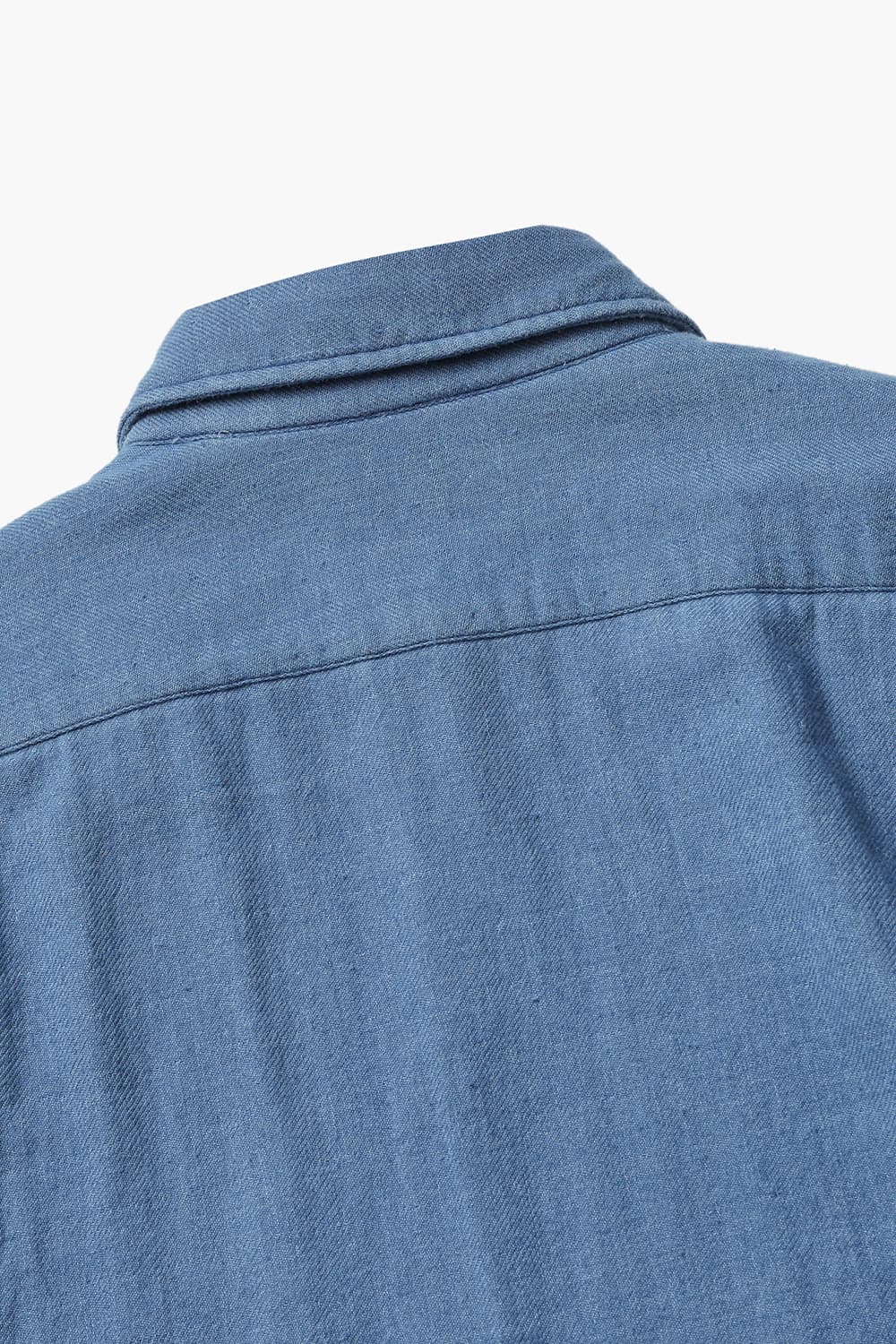 PAUL 데님 포켓 114 블루 셔츠
