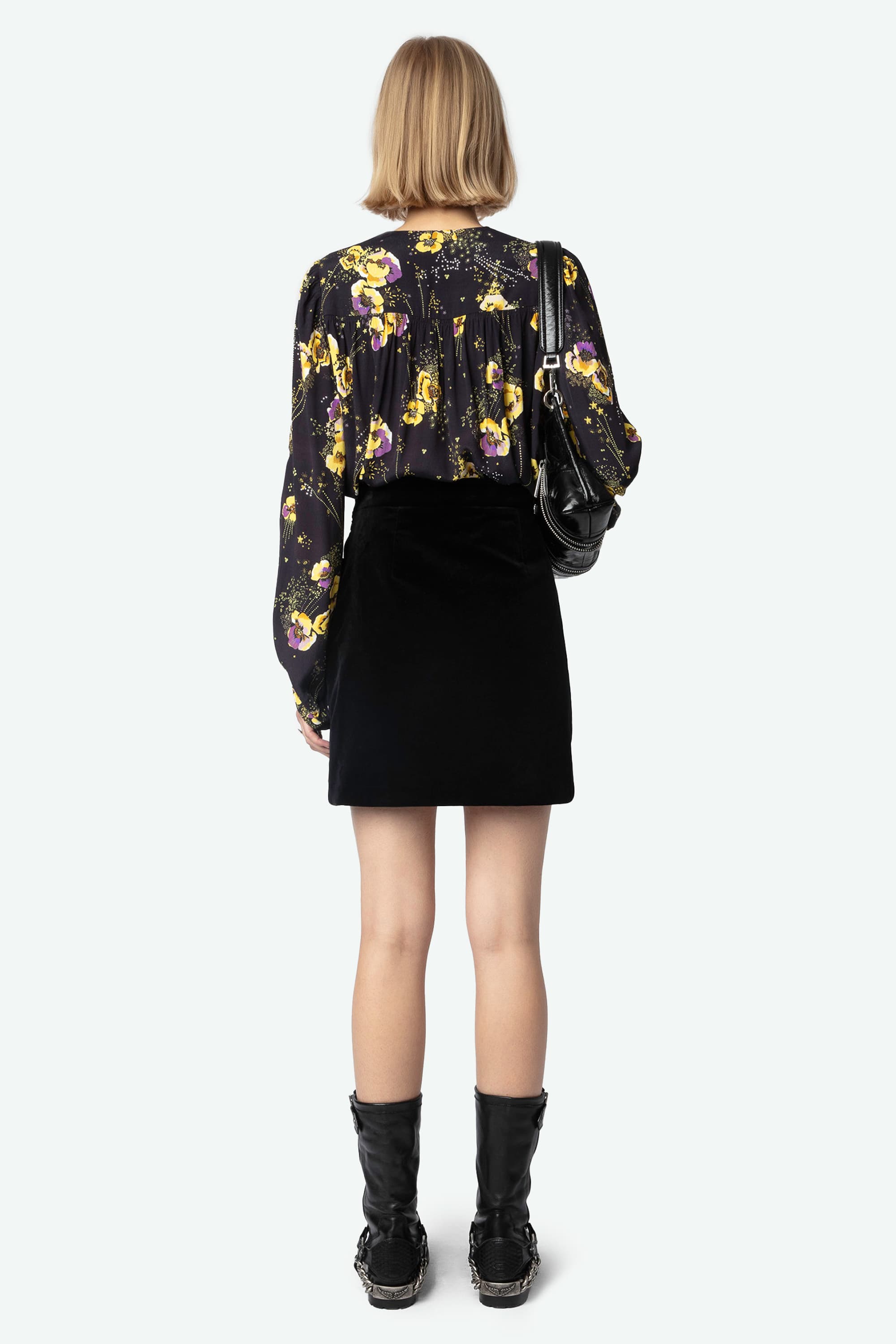 Turin Flower Strass Shirt