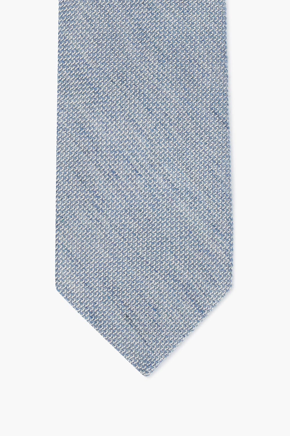 실크 혼방 베이직 407 라이트블루 넥타이