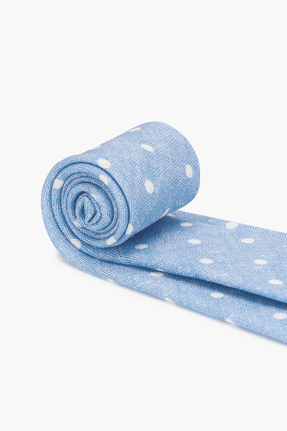 실크 도트 패턴 넥타이