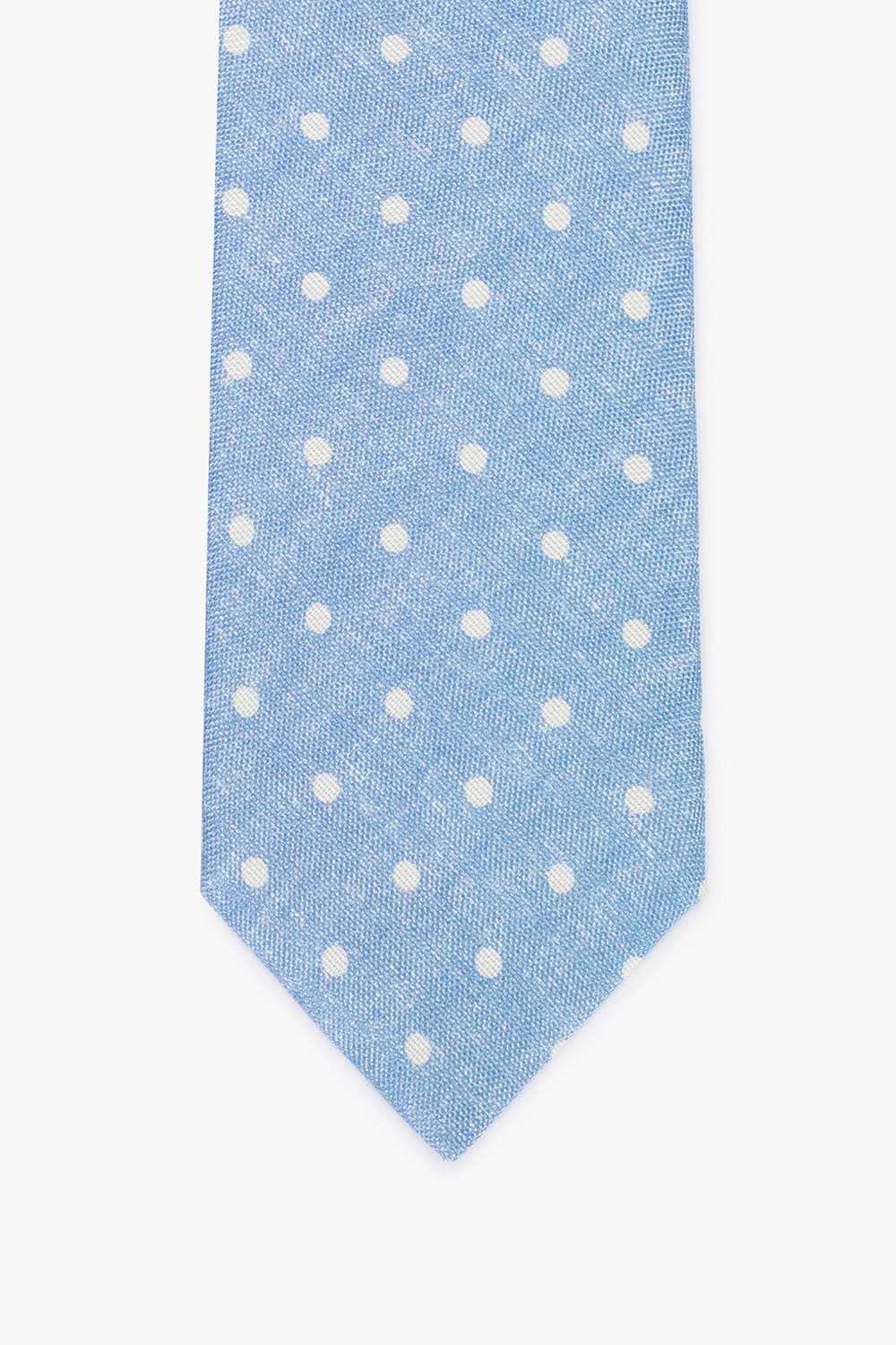 실크 도트 패턴 넥타이