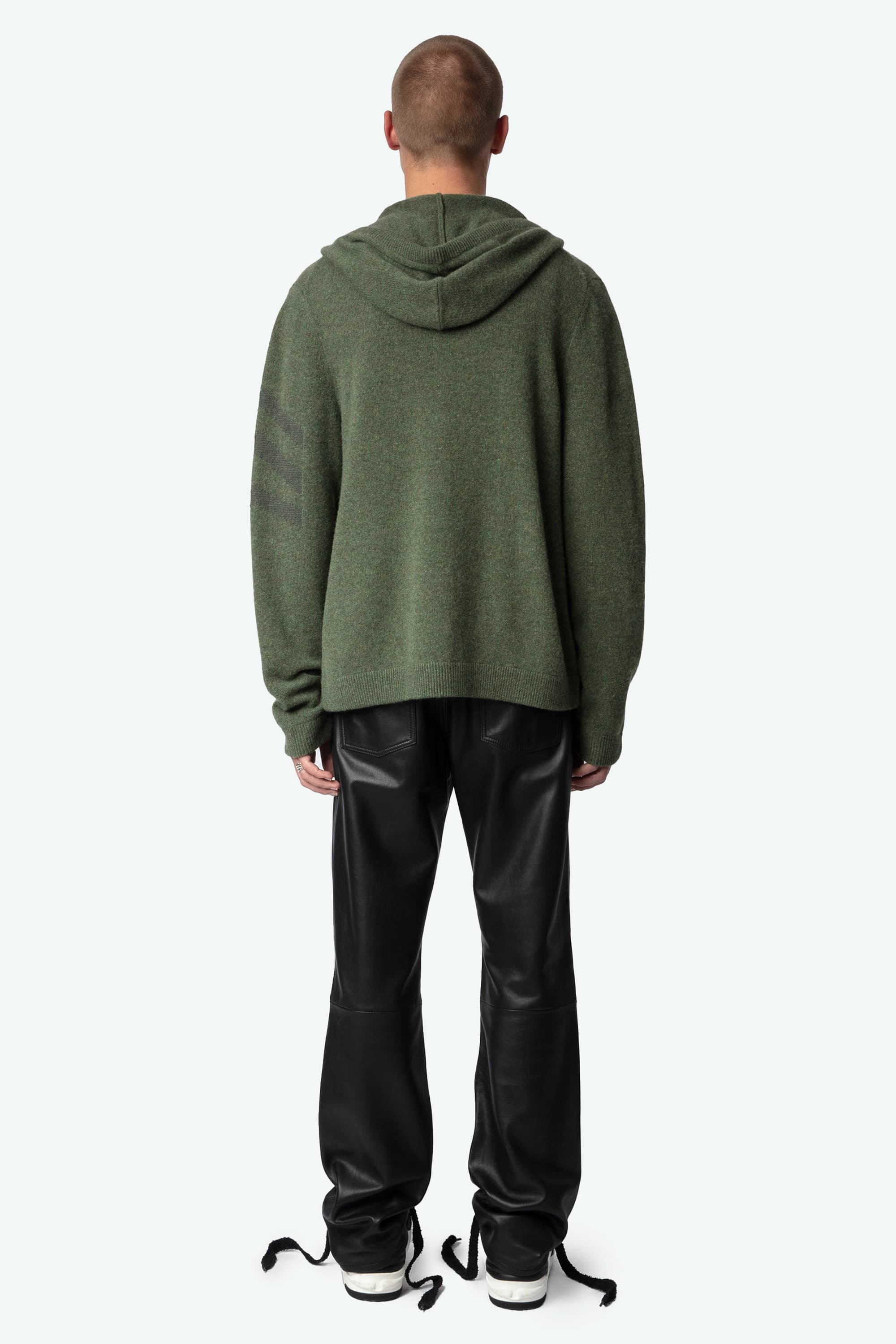 Clash Arrow Cashmere Cardigan