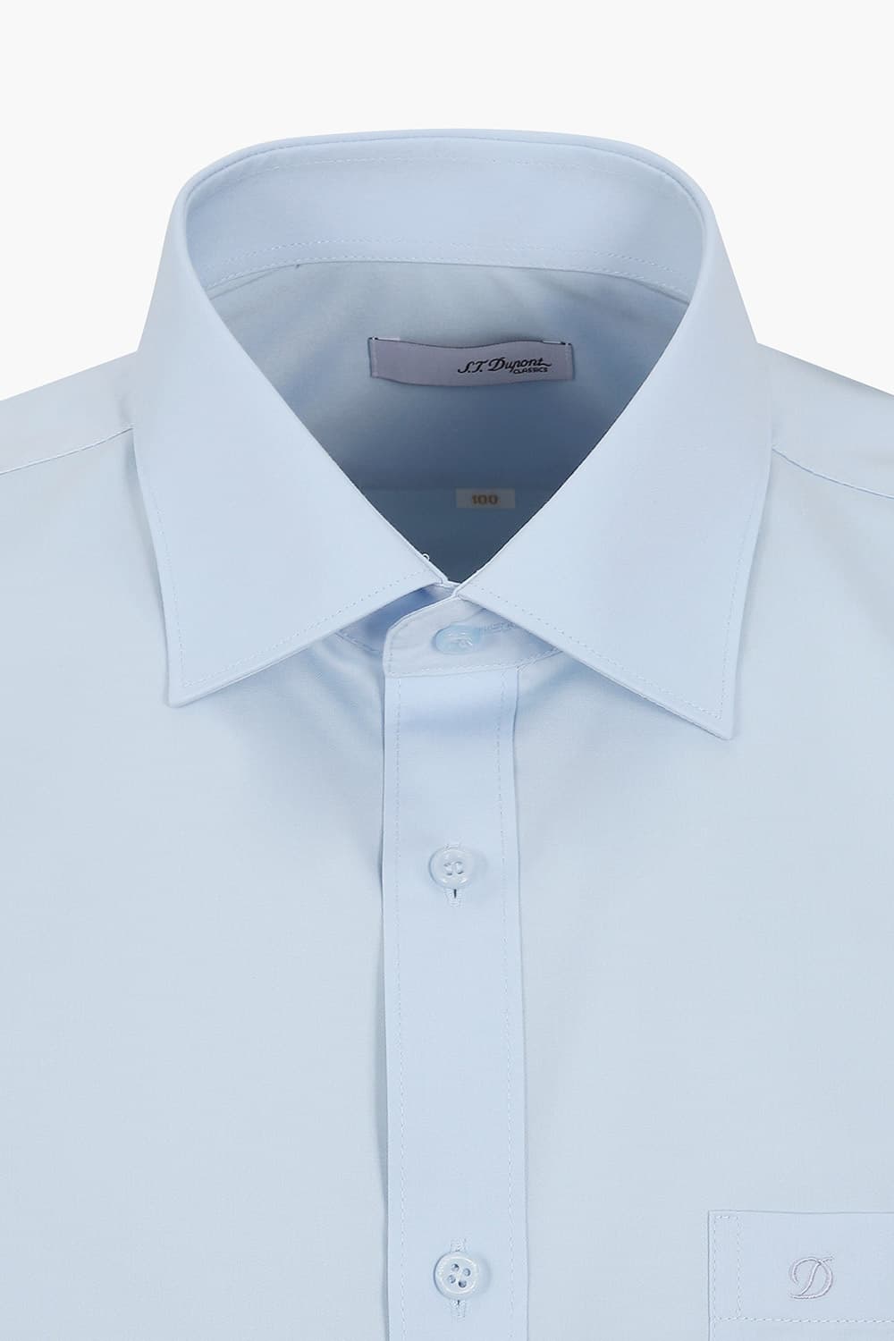 스트레치 솔리드 161 비즈니스 셔츠 블루 SE4SM11LS161SBU