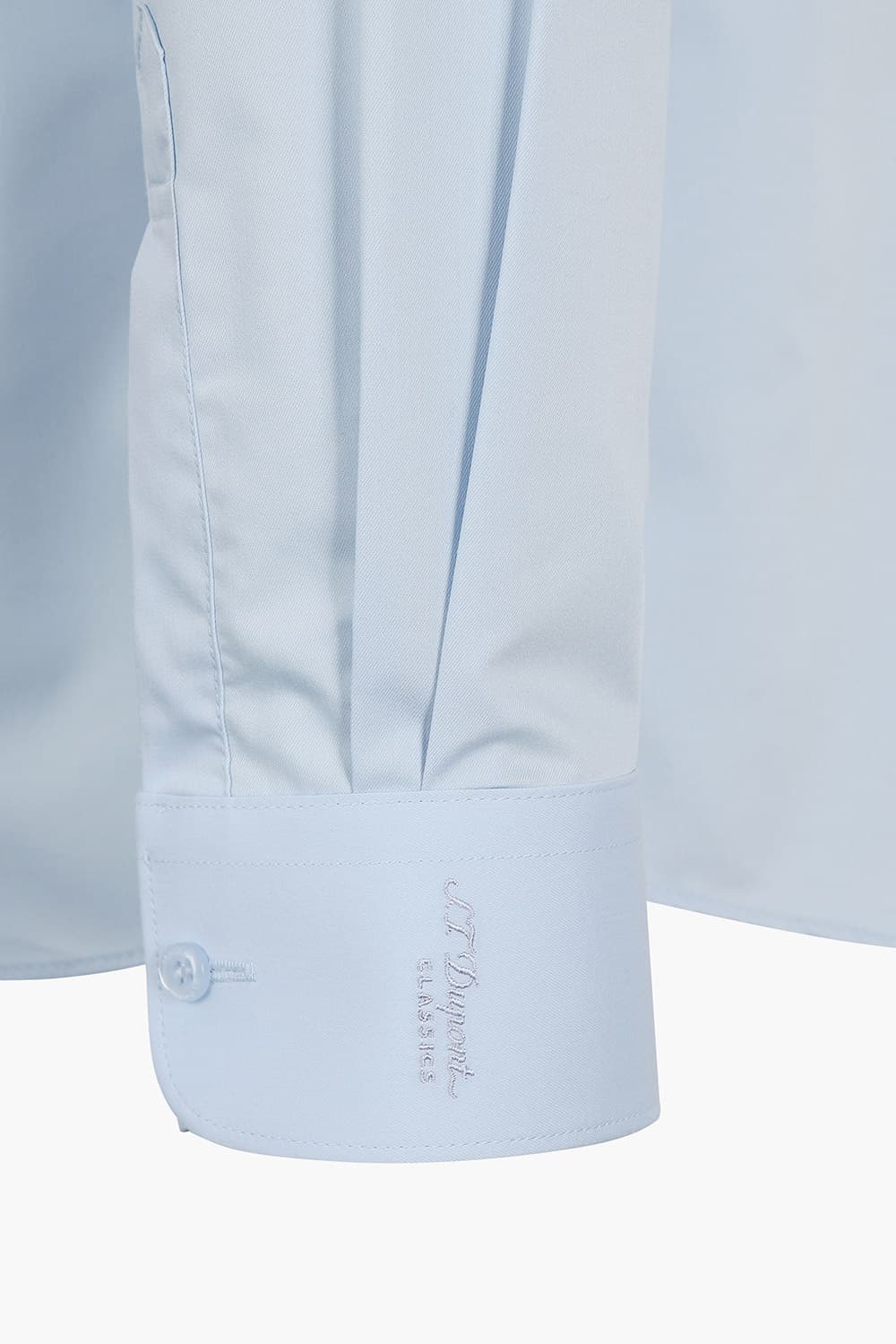 스트레치 솔리드 161 비즈니스 셔츠 블루 SE4SM11LS161SBU