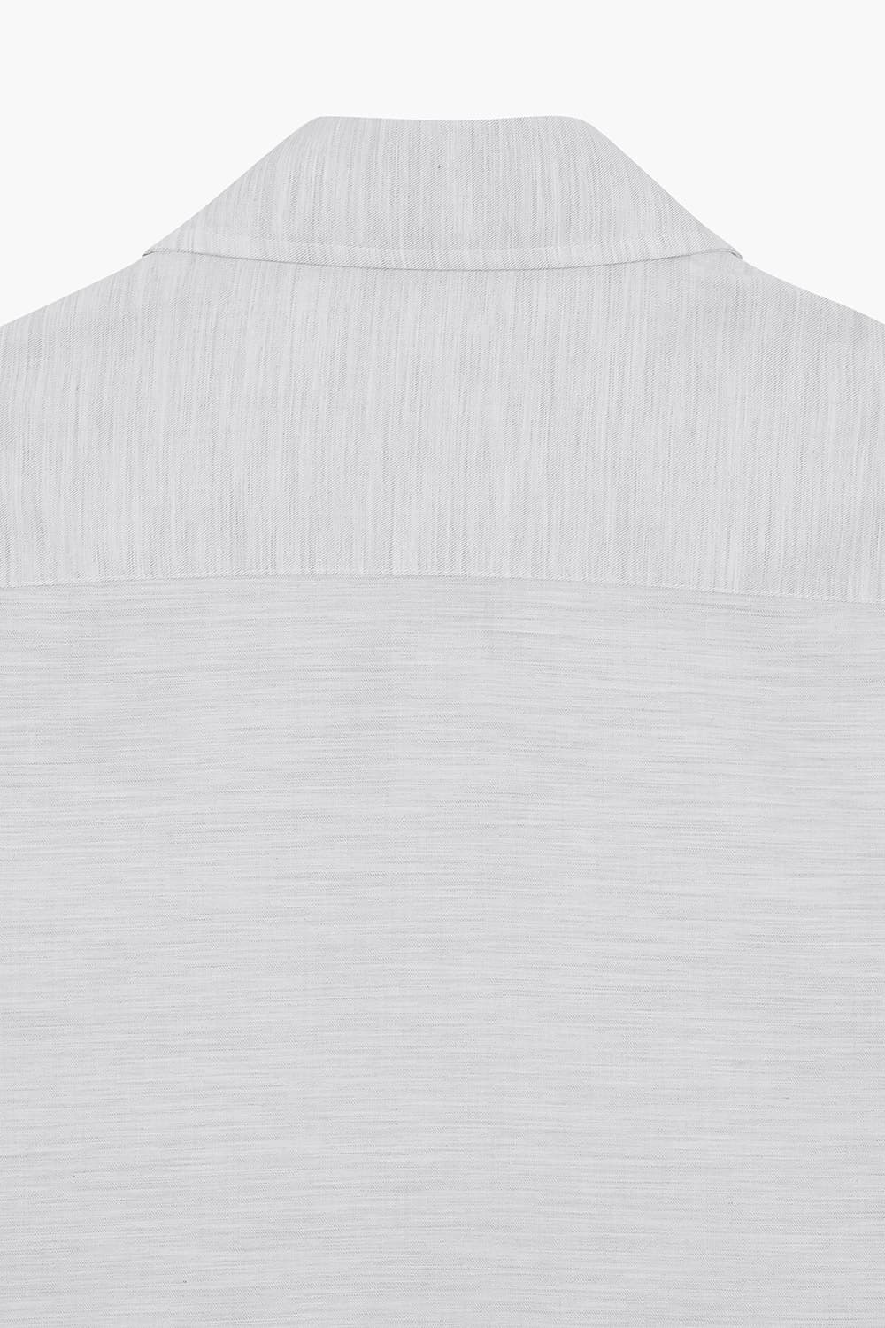 코튼 베이직 라이트그레이 셔츠