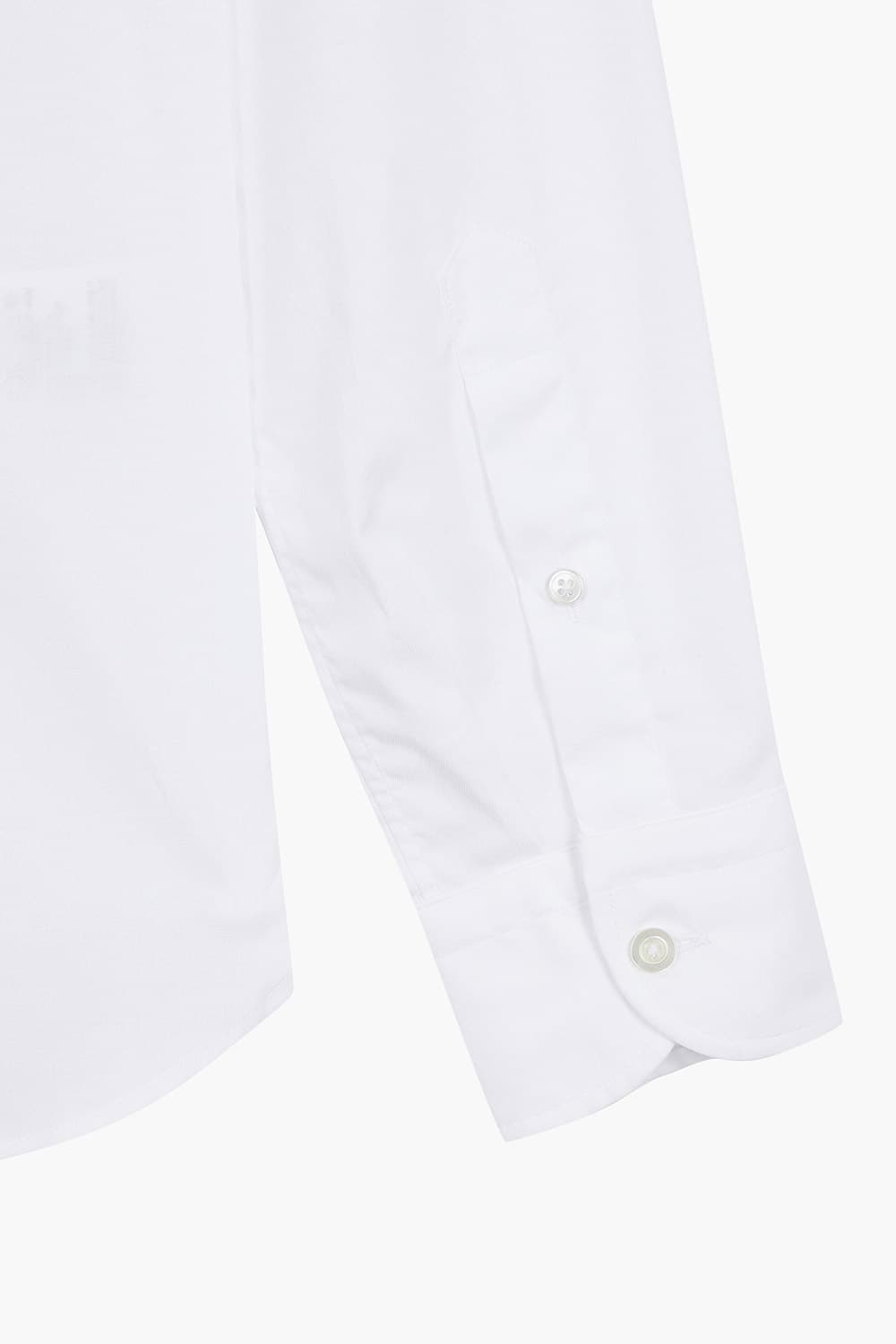 BEAULIEU 코튼 베이직 와이드 카라 셔츠 BE160P544401