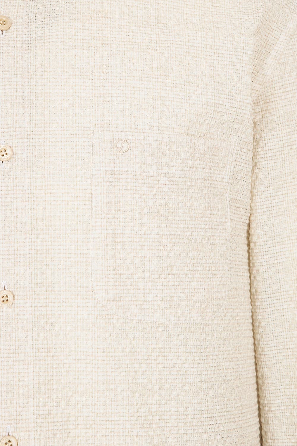 시어서커 미니 체크 120 비즈니스 셔츠 베이지 SE5SM11LS120SBE