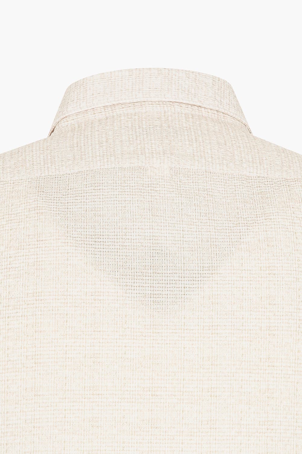 시어서커 미니 체크 120 비즈니스 셔츠 베이지 SE5SM11LS120SBE