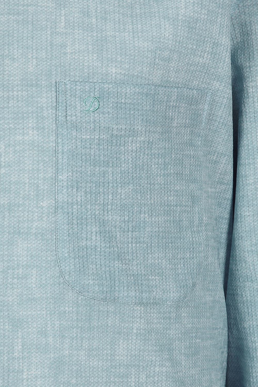 시어서커 프린트 129 비즈니스 셔츠 그린 SE5SM11LS129SGE