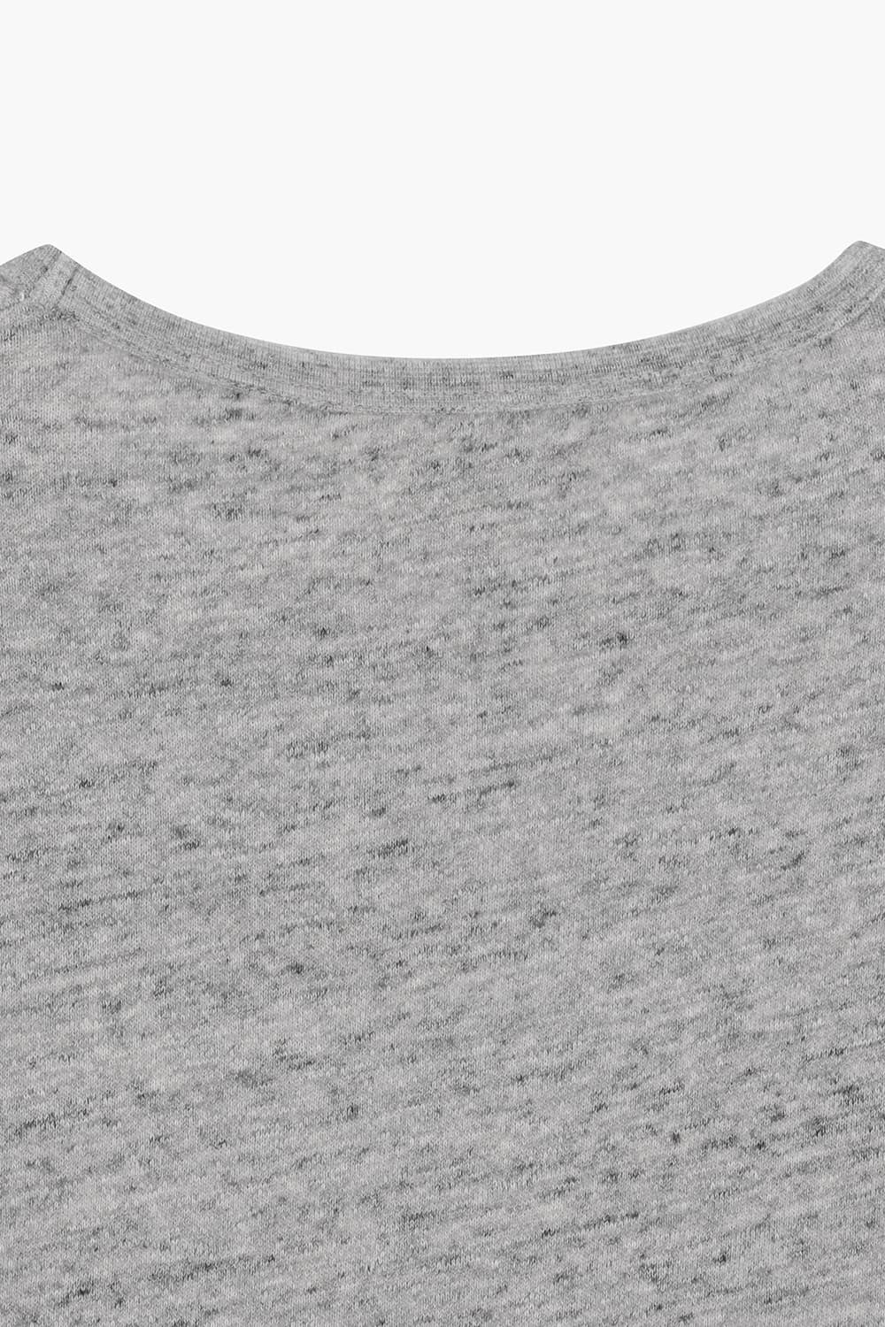 LIGHT 코튼 크루넥 102 라이트그레이 긴소매 티셔츠