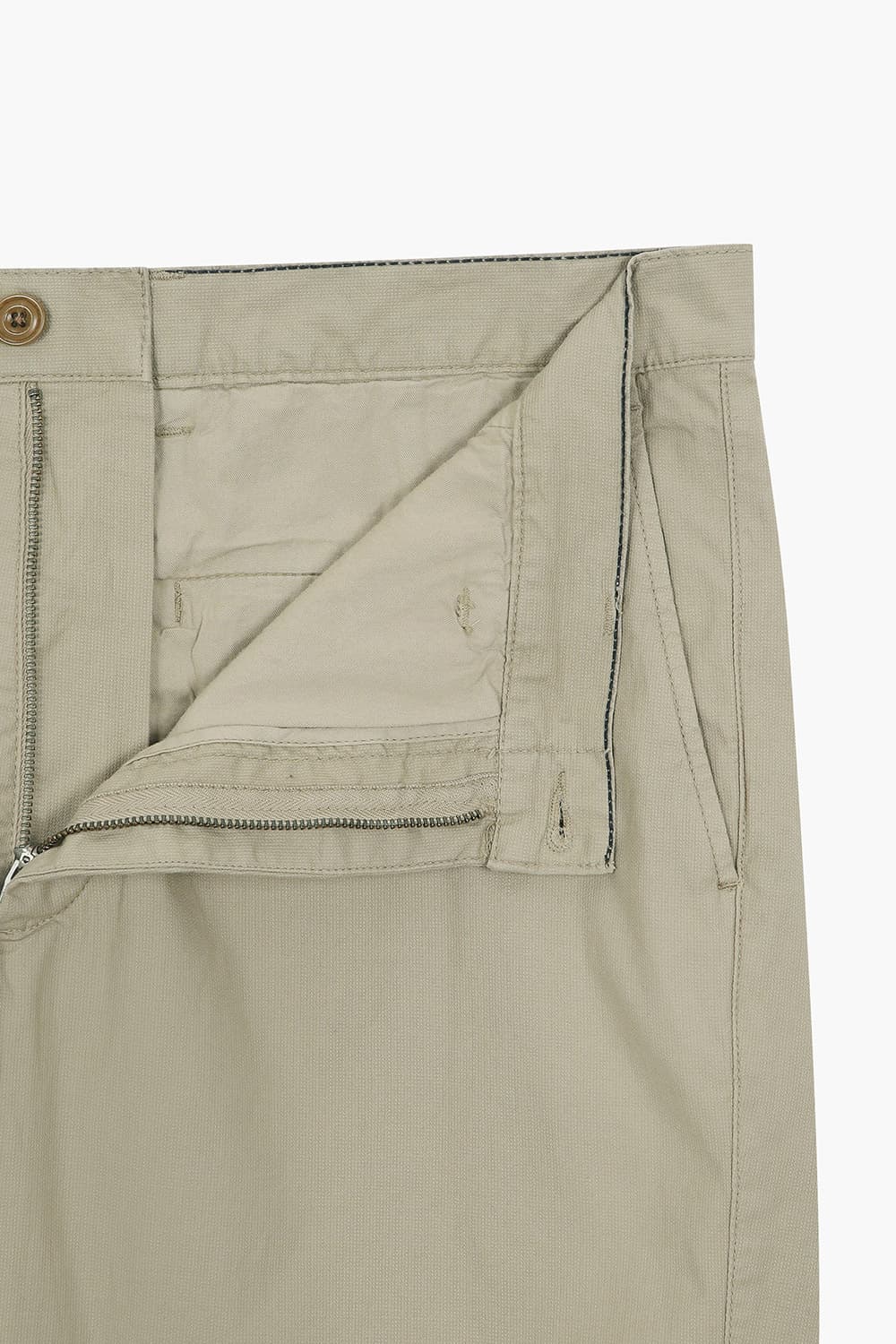 코튼 베이직 라이트카키 쇼츠