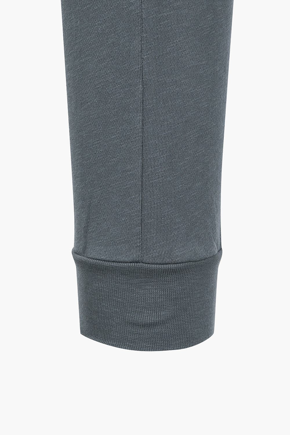 코튼 드로우스트링 밴딩 112 다크그레이 캐주얼 팬츠