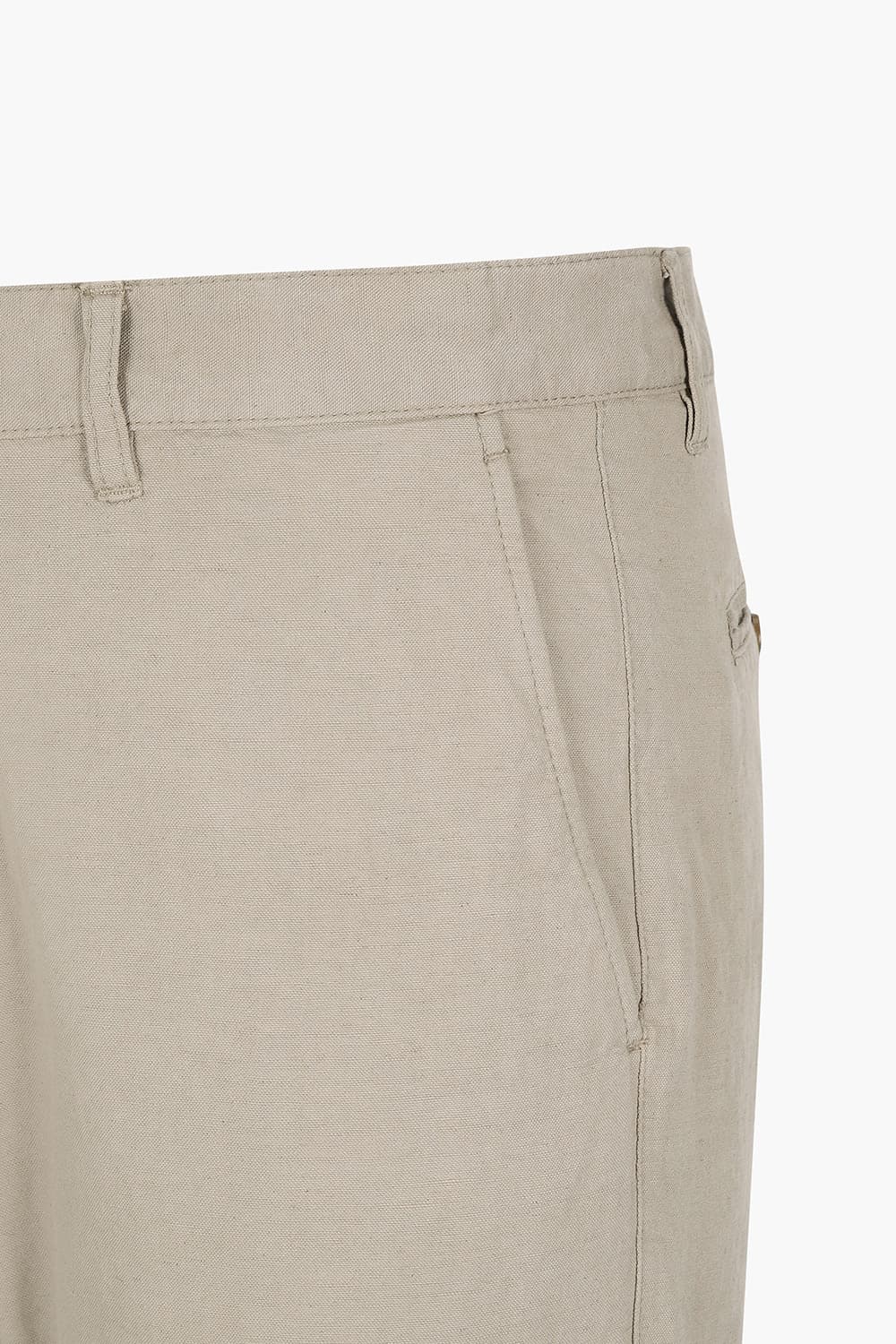 TYRON 린넨 혼방 스트레이트 106 베이지 캐주얼 팬츠