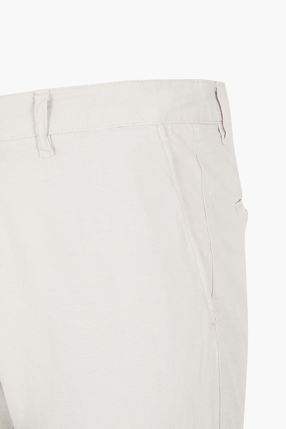 TYRON 린넨 혼방 스트레이트 104 라이트그레이 캐주얼 팬츠