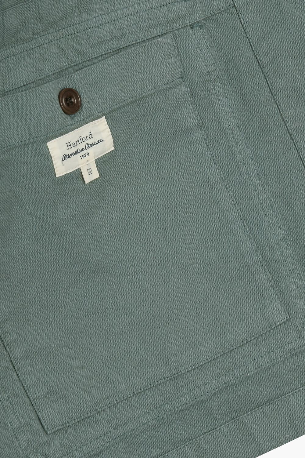 DON 린넨 혼방 투 포켓 셔츠형 캐주얼 자켓 BD4910777