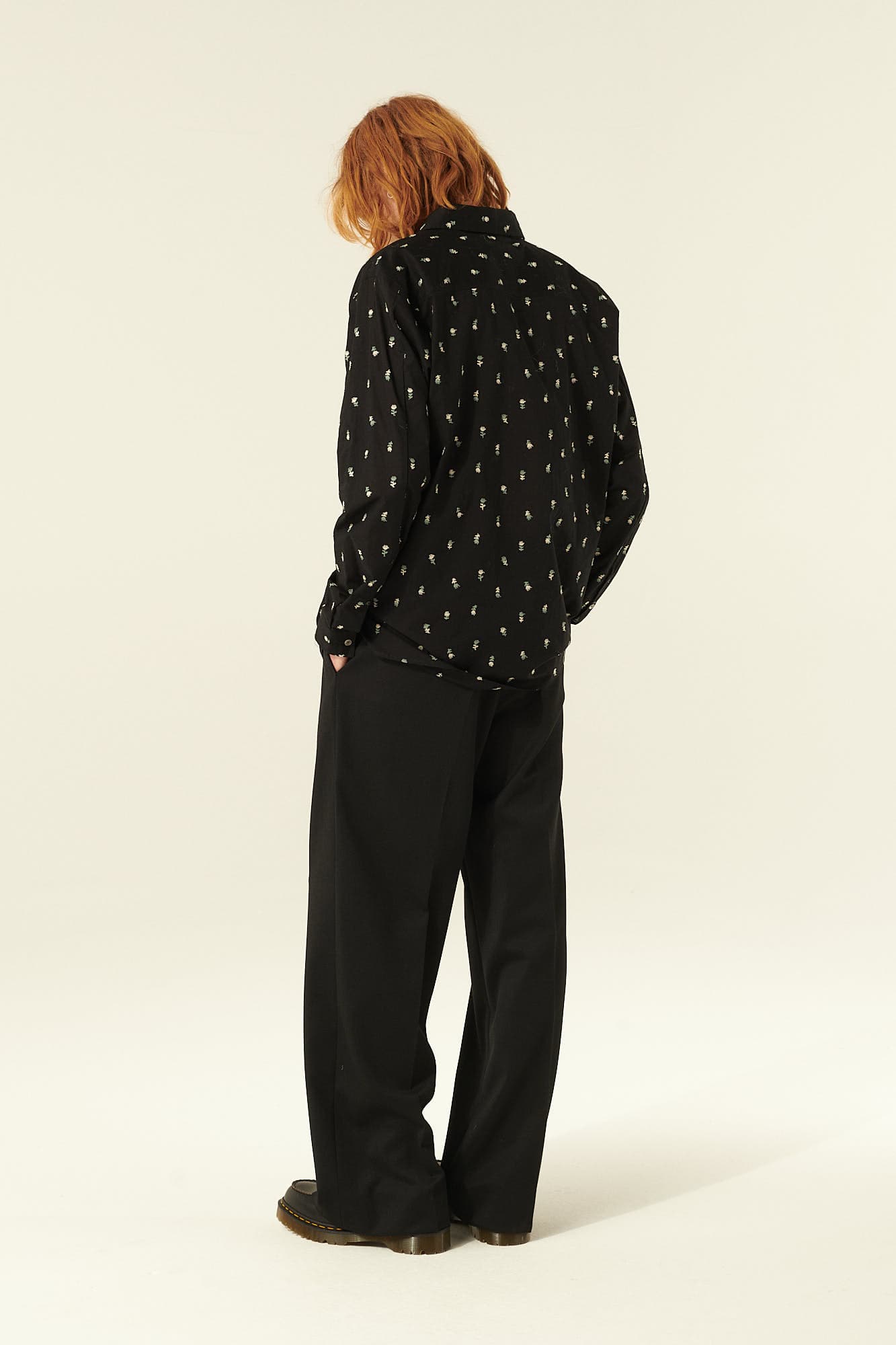 PILOT 면 혼방 밴딩 벌룬 103 블랙 팬츠