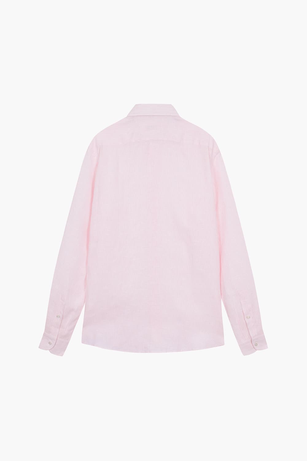 린넨 스트라이프 라이트핑크 셔츠