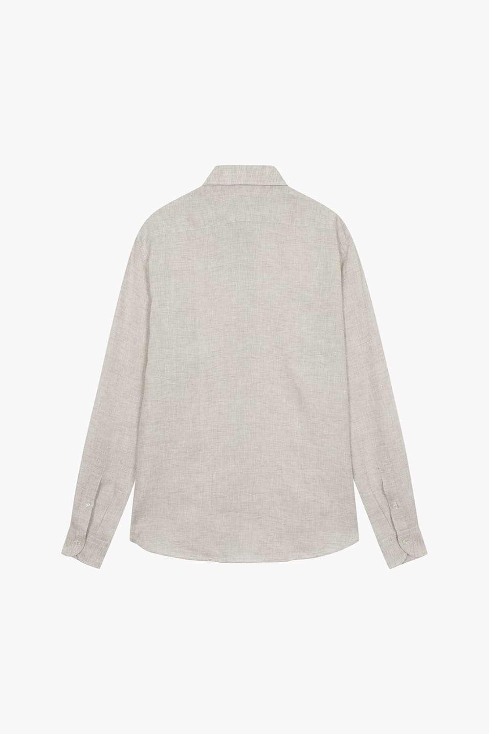 린넨 베이직 라이트베이지 셔츠