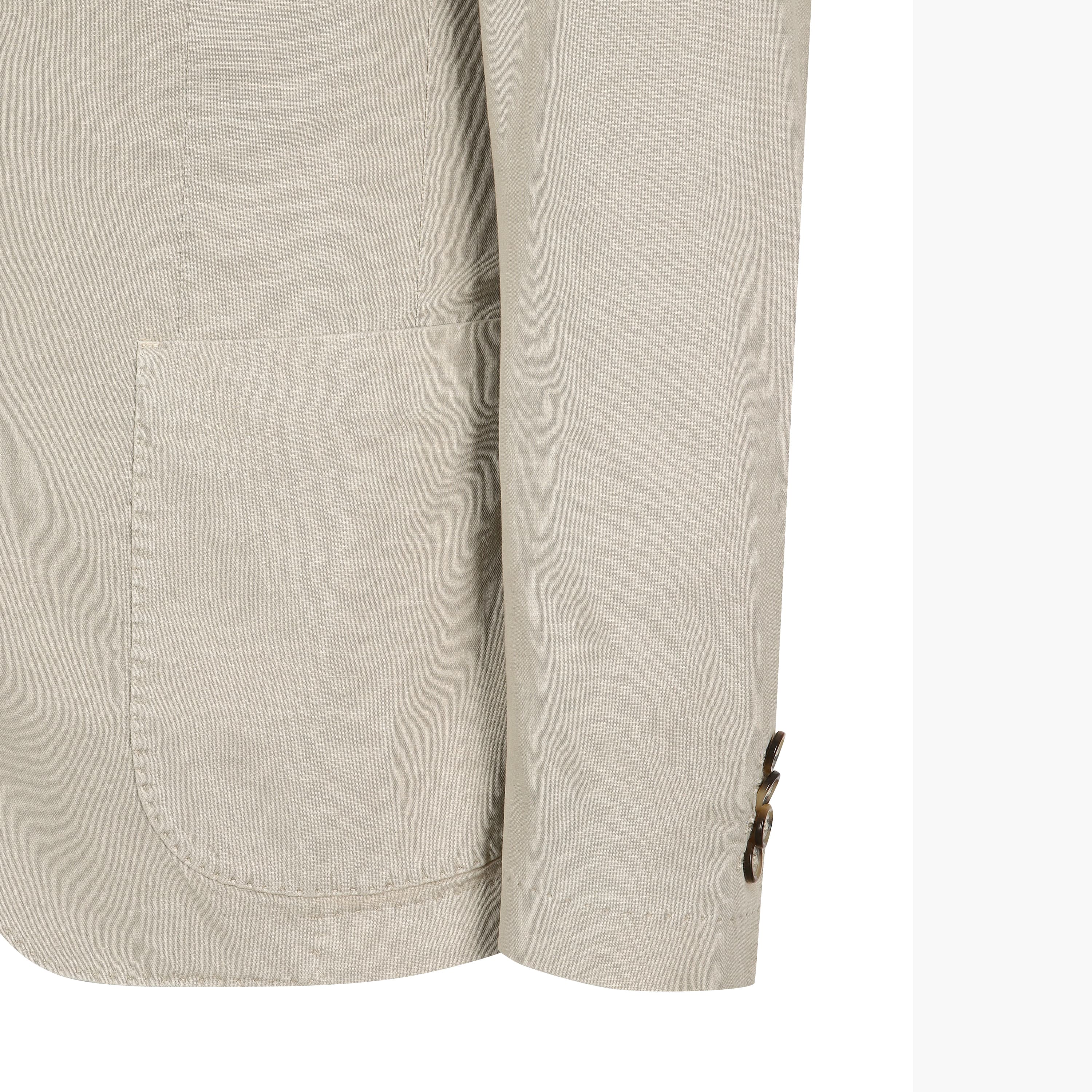 SALENTO 린넨 혼방 101 베이지 테일러드 자켓