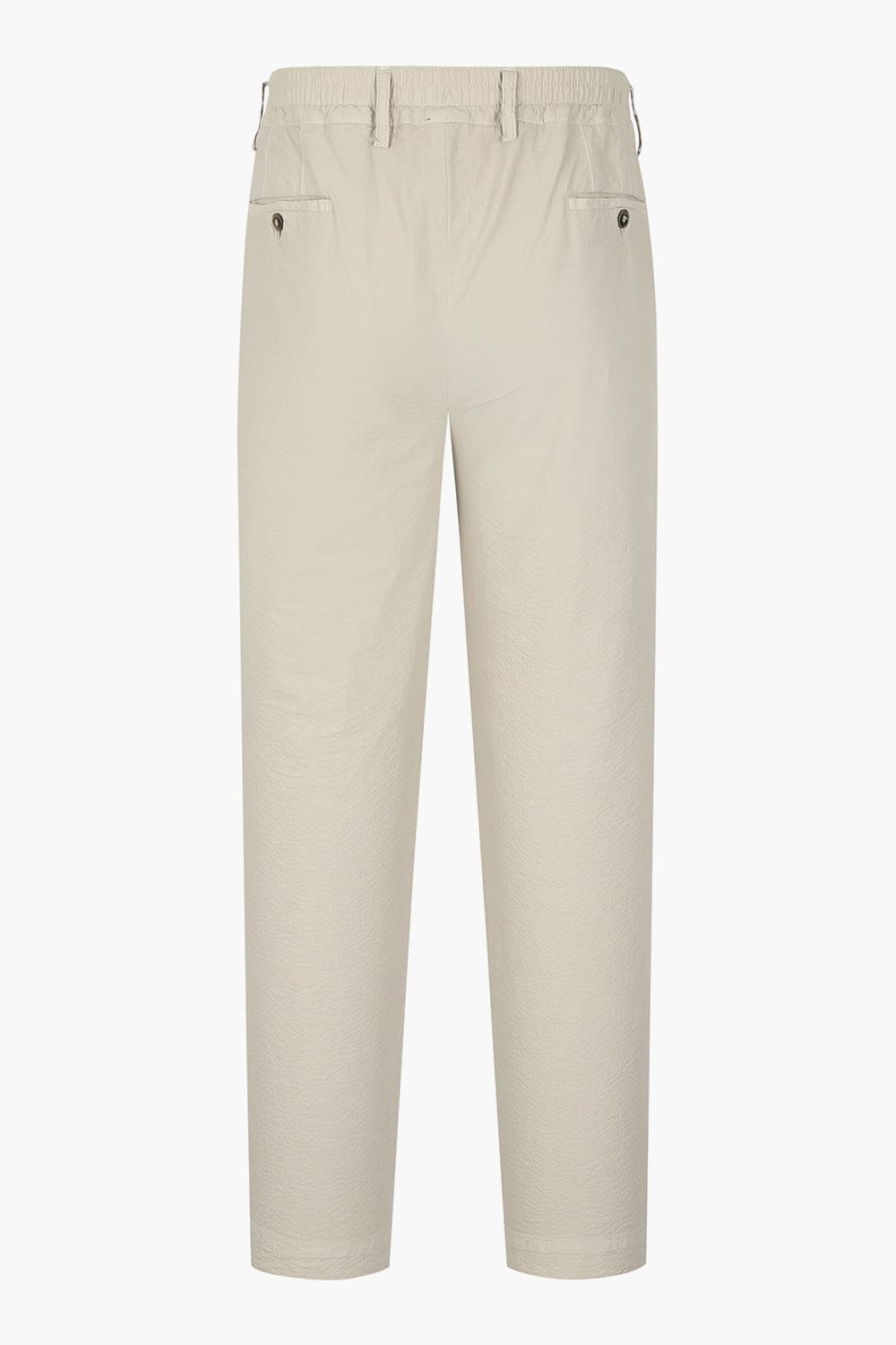 SEERSUCKER 코튼 핀턱 스트레이트 팬츠 AMALFIC59620