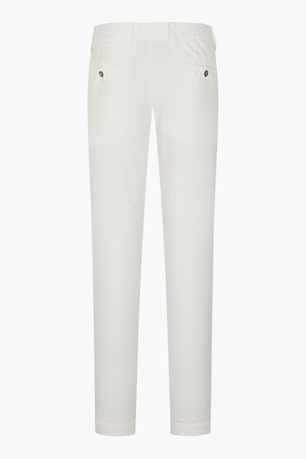 코튼 스트레이트 화이트 팬츠