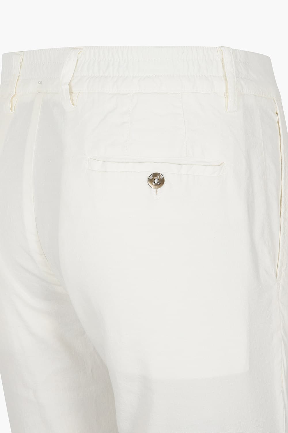 코튼 스트레이트 화이트 팬츠