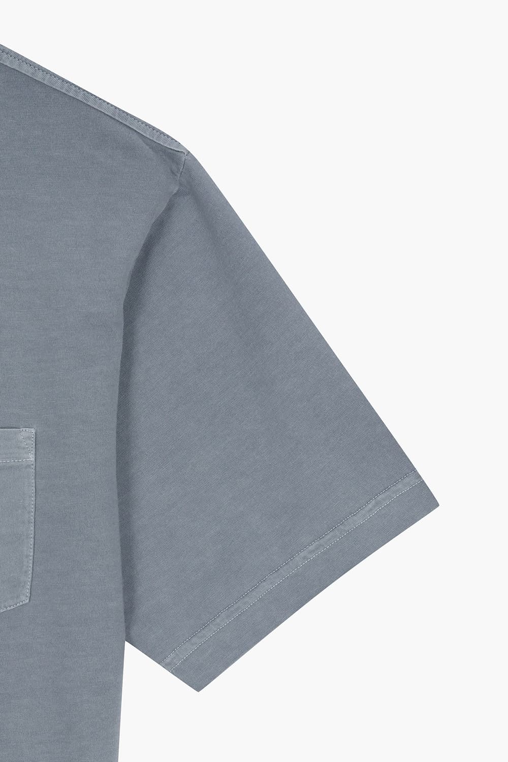 MC 코튼 포켓 501 다크그레이 반소매 티셔츠