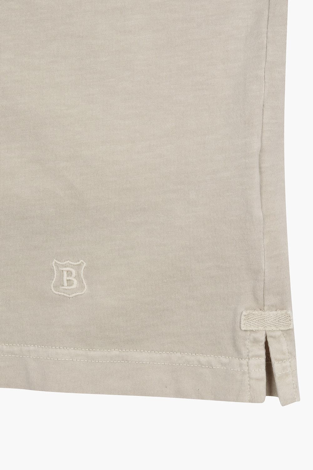 MC 코튼 포켓 501 베이지 반소매 티셔츠