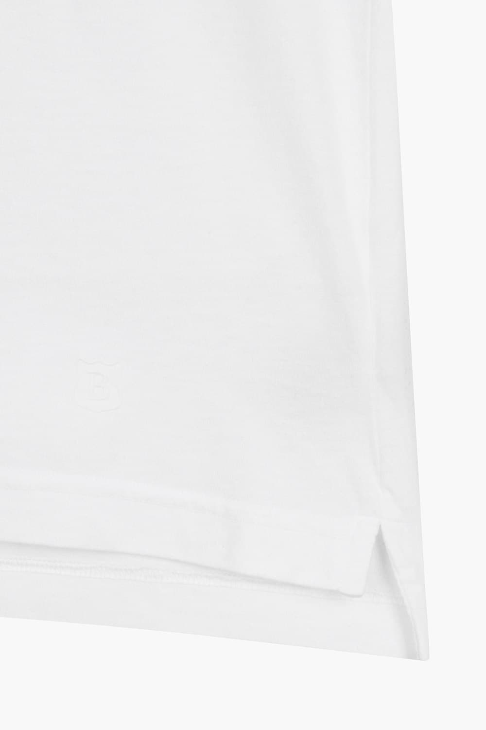 MC 코튼 노 버튼 502 화이트 반소매 티셔츠