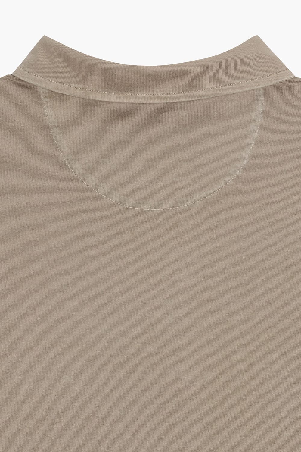 MC 코튼 버튼 다운 501 라이트브라운 반소매 티셔츠