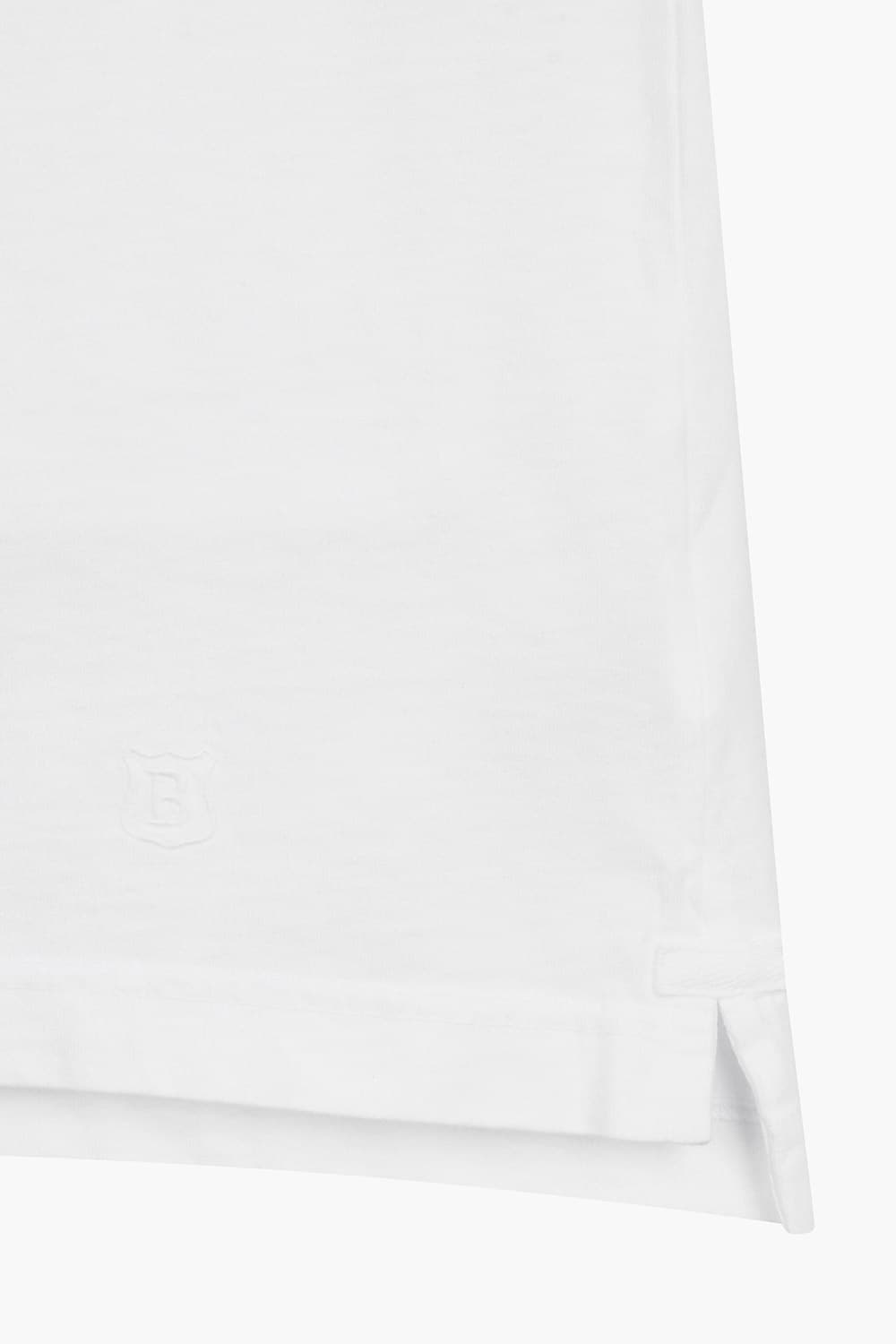 MC 코튼 버튼 다운 501 화이트 반소매 티셔츠