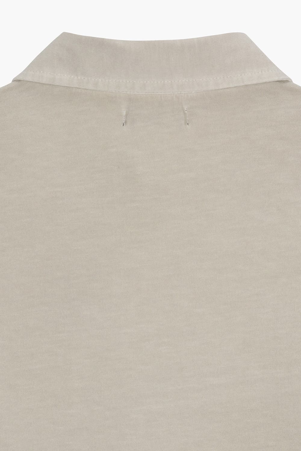 CHEMISE 코튼 폴로 긴소매 티셔츠 65980P562308