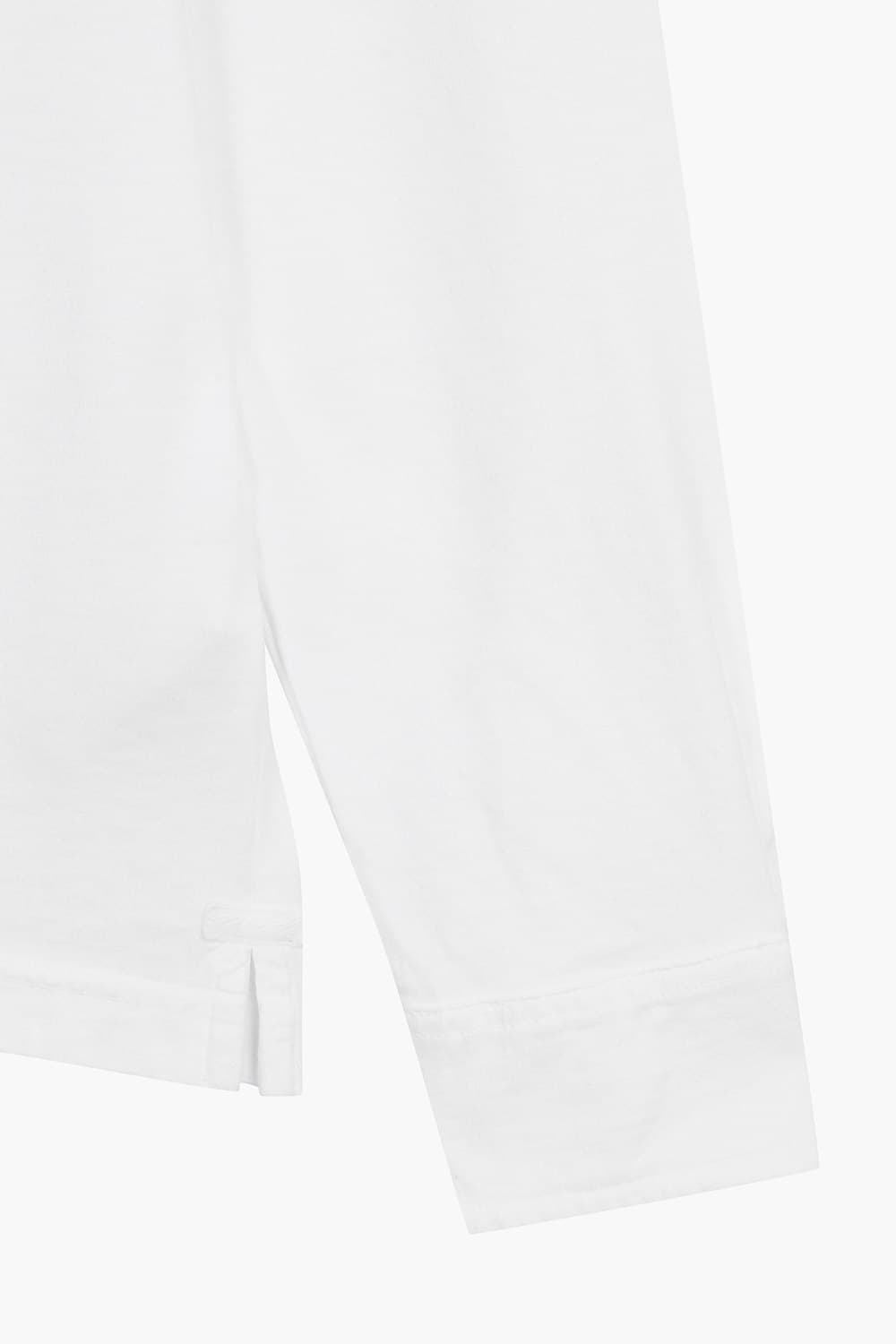 CHEMISE 코튼 폴로 긴소매 티셔츠 65980P562313