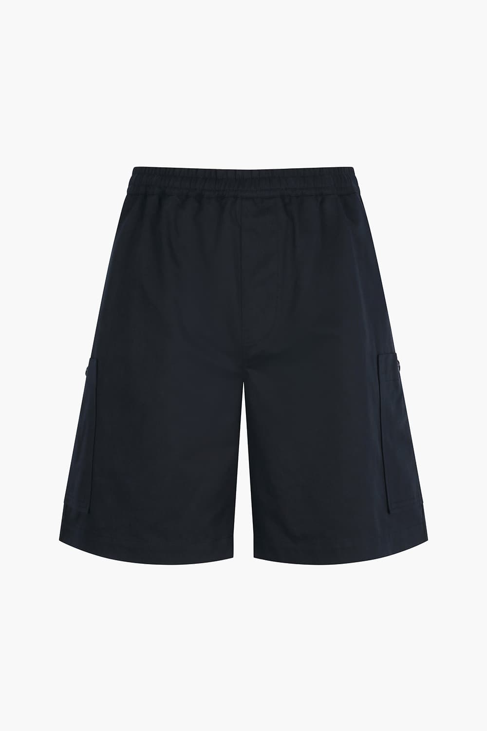 PIKE 코튼 사이드 포켓 밴딩 105 다크네이비 쇼츠