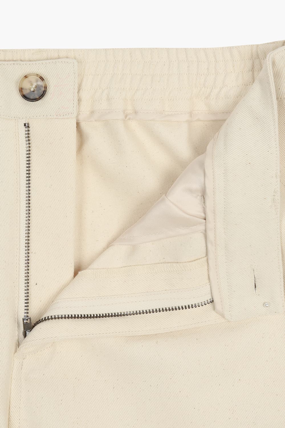 PRESLEY 코튼 세미와이드 캐주얼 팬츠