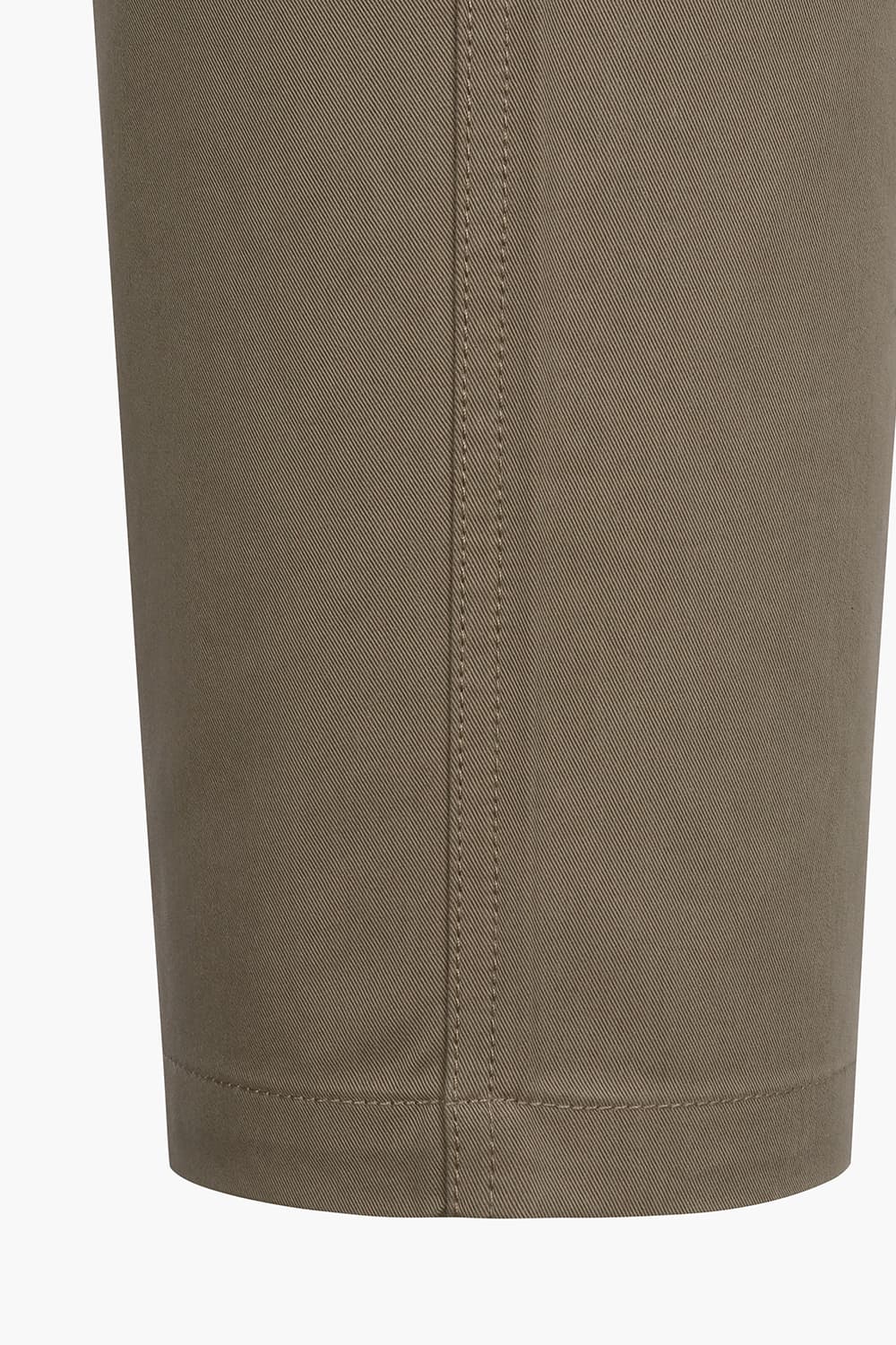 PROSPER 면 혼방 세미와이드 101 브라운 캐주얼 팬츠