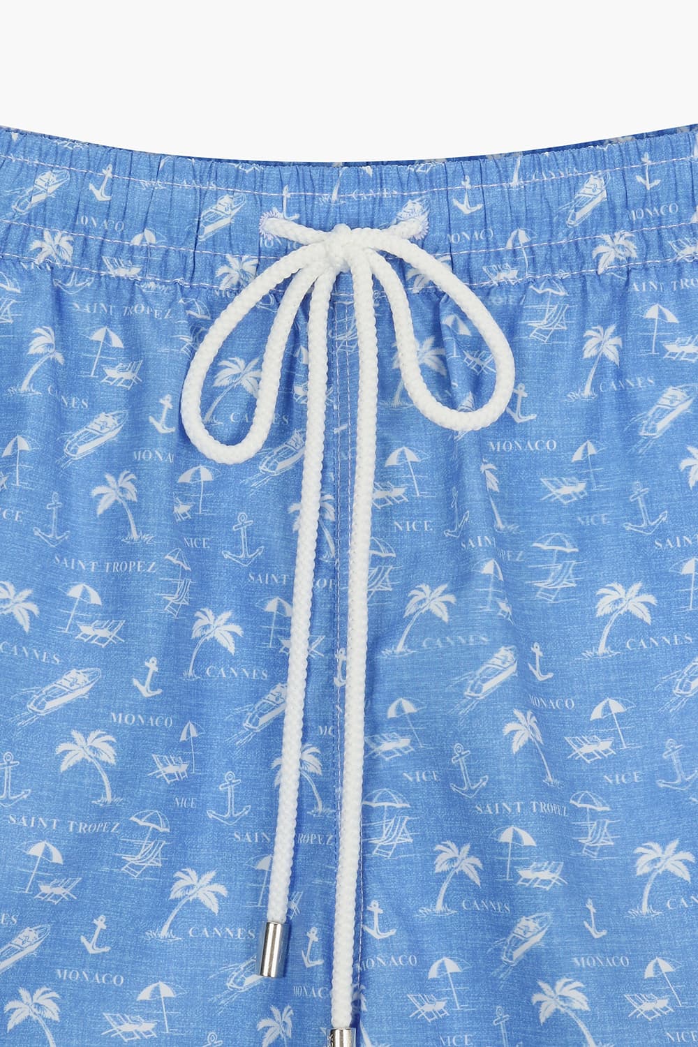 하와이안 드로우스트링 밴딩 501 블루 쇼츠