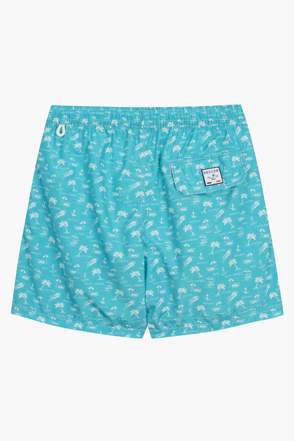 하와이안 드로우스트링 밴딩 501 블루그린 쇼츠