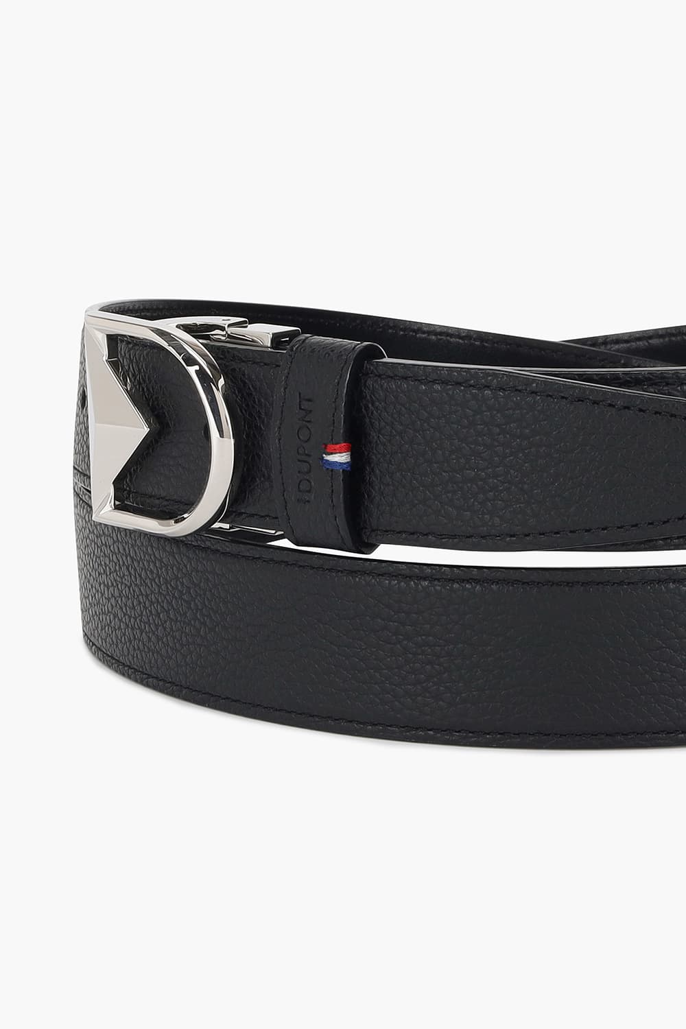 에이펙스 D로고 버클 팔라듐 35MM 리버서블 벨트 블랙 CJ9351001Z