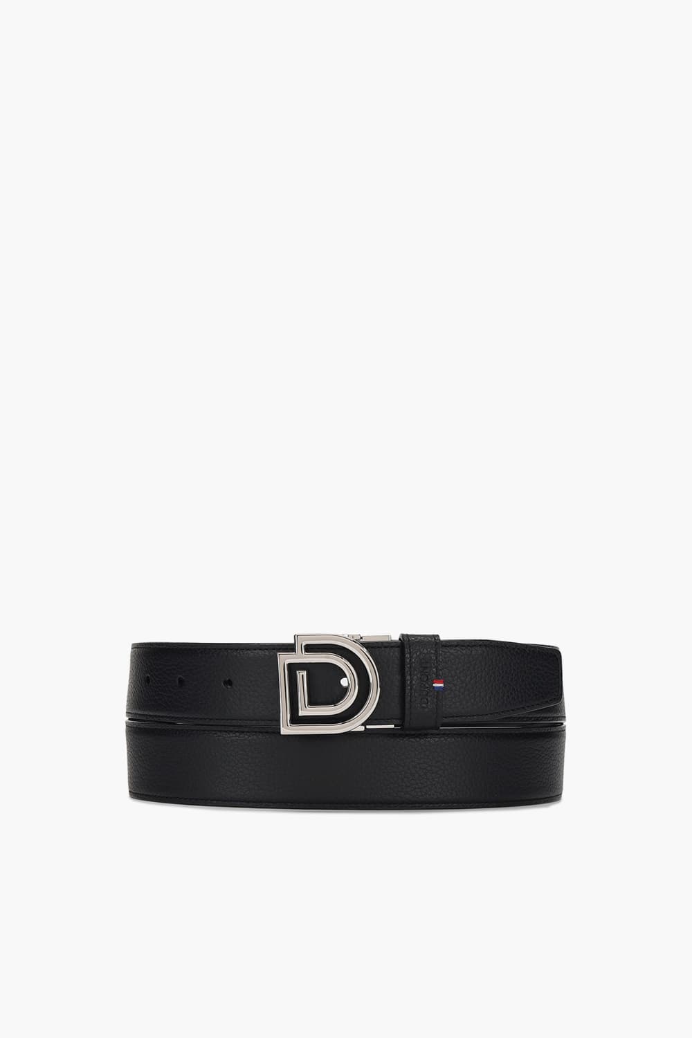 DD로고 버클 팔라듐 35MM 리버서블 벨트 블랙 CJ9351002Z