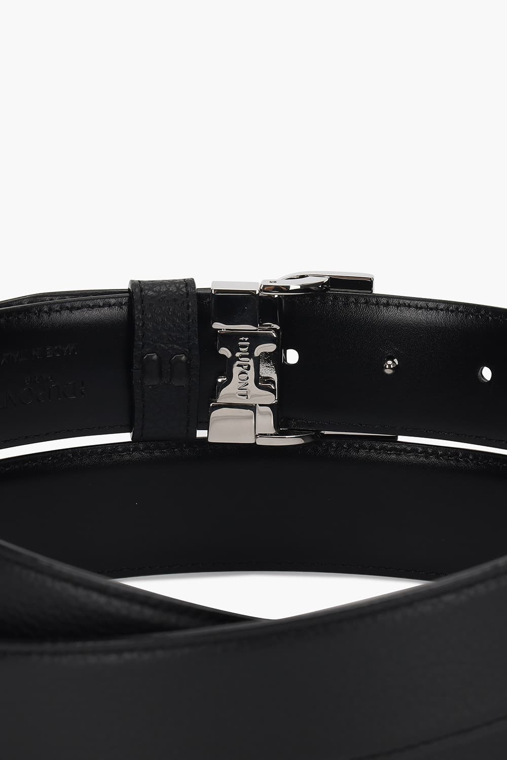 DD로고 버클 팔라듐 35MM 리버서블 벨트 블랙 CJ9351002Z