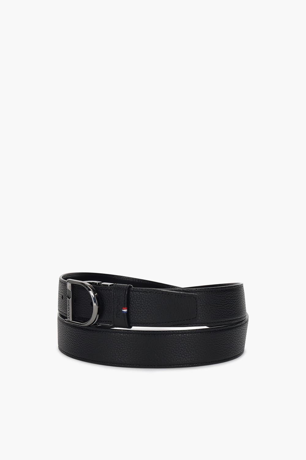 D로고 버클 리버서블 루테늄 35MM 리버서블 벨트 블랙 CJ9351200Z