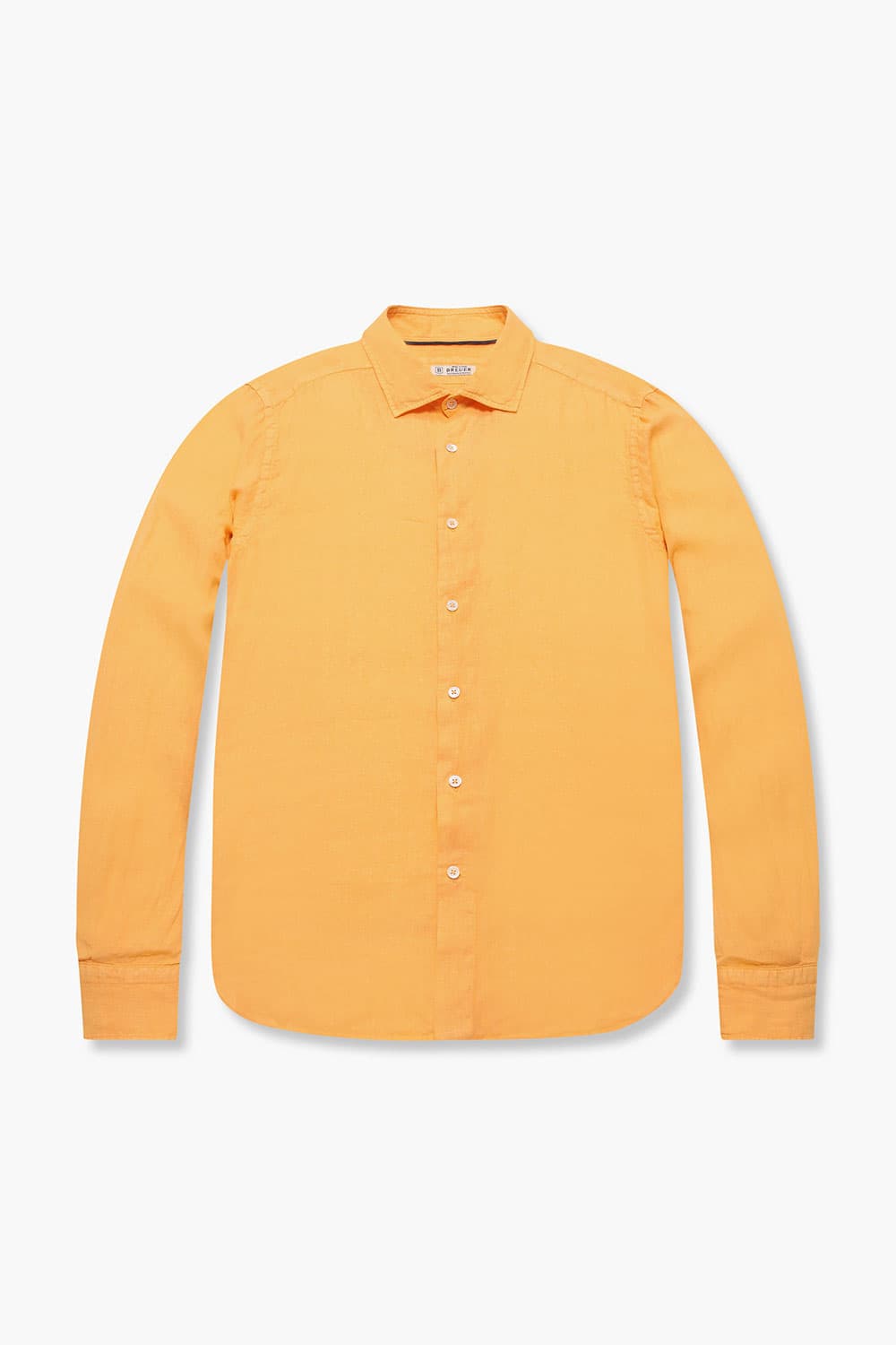 [아울렛특가] 린넨 베이직 107 오렌지 셔츠